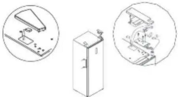 CONTINENTAL EDISON CECUF235NFW - DOOR CONVERSION - 1