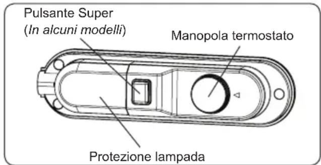 CONTINENTAL EDISON CEF2D240W1 - Regolazione del termostato - 2