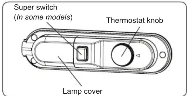 CONTINENTAL EDISON CEF2D240W1 - Thermostat Setting - 2