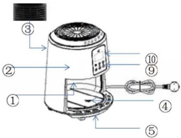 CONTINENTAL EDISON CEFRSH1350B - PRODUCT DESCRIPTION - 1
