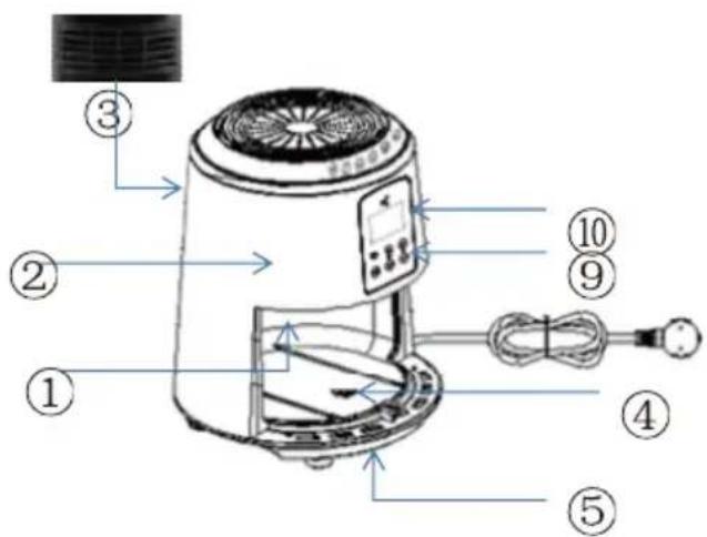 CONTINENTAL EDISON CEFRSH1350B - DESCRIPTION DU PRODUIT - 1