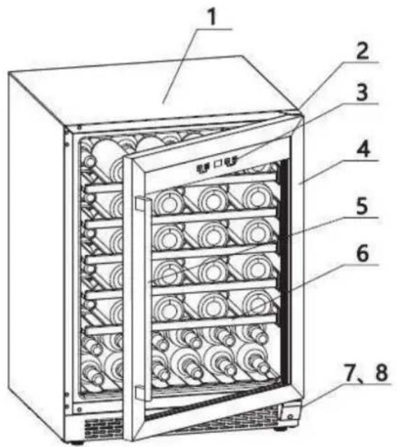 CONTINENTAL EDISON CECWC52BE - PRODUCT DESCRIPTION - 1