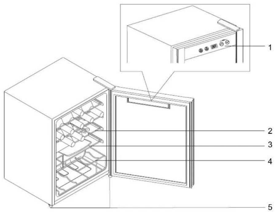 CONTINENTAL EDISON CECWC24BC - UTILISER VOTRE CAVE ÀVIN - 4