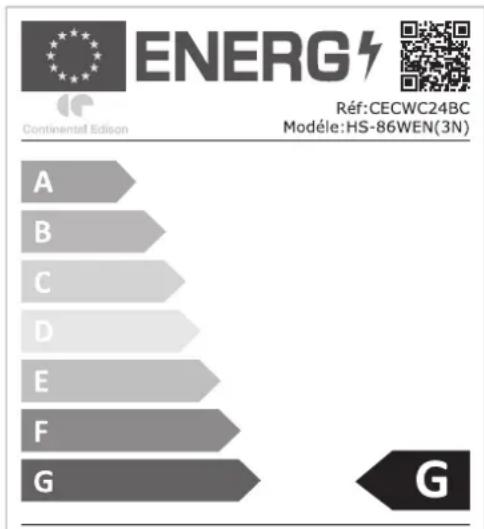 CONTINENTAL EDISON CECWC24BC - UTILISER VOTRE CAVE ÀVIN - 1