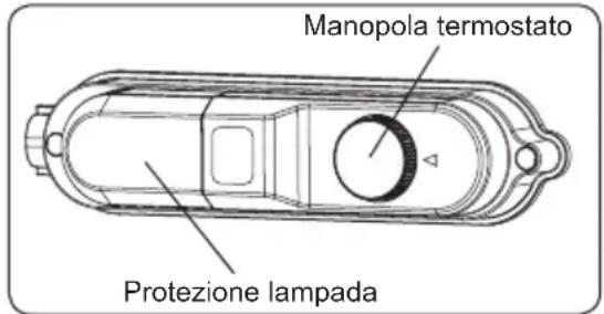 CONTINENTAL EDISON CE1DL204E1 - Regolazione del termostato - 2
