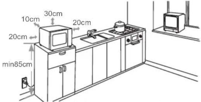 CONTINENTAL EDISON CEMO23GB2 - Instructions d'installation - 1