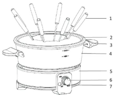 CONTINENTAL EDISON CEFD1000BL - PRODUCT - 1