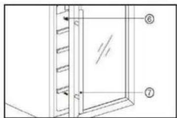 CONTINENTAL EDISON CECWC2Z77C - Handle installation - 1