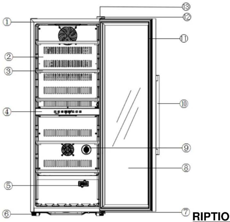 CONTINENTAL EDISON CECWC2Z77C - PRODUCT DESCRIPTION - 1