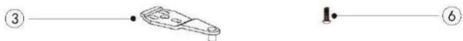 CONTINENTAL EDISON CECWC2Z77C - Parts for door reversing - 3