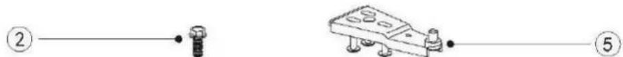 CONTINENTAL EDISON CECWC2Z77C - Parts for door reversing - 2