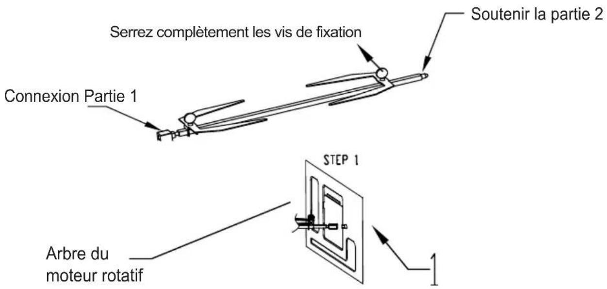 CONTINENTAL EDISON CEMO34CS2 - Installation de brochettes de rôtisserie - 1