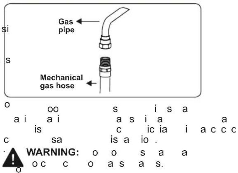 CONTINENTAL EDISON CECDF5060W2 - Gas Connection - 8