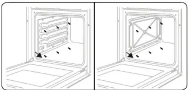 CONTINENTAL EDISON CECDF5060W2 - Rimozione del rivestimento catalitico - 1
