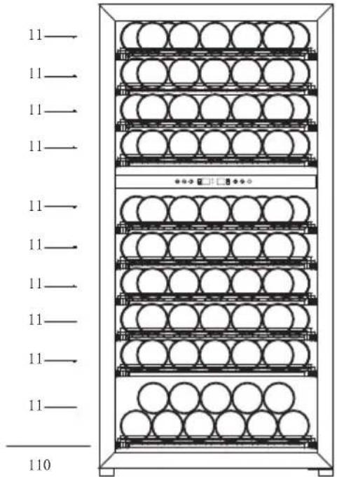 CONTINENTAL EDISON CECWC2Z110C - Stockage du vin - 1