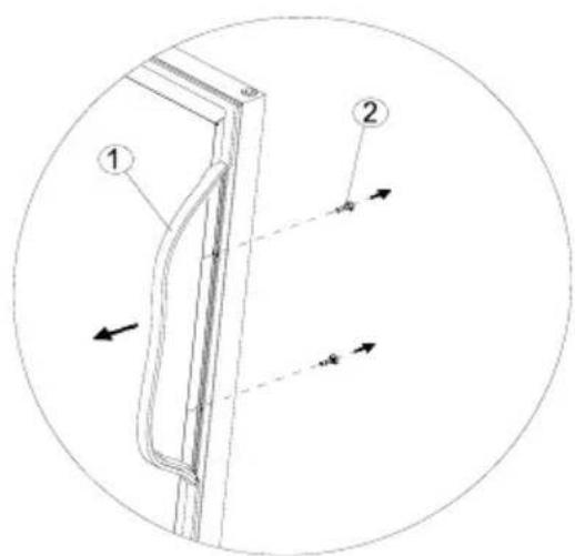CONTINENTAL EDISON CECWC2Z110C - INSTALLING THE HANDLE IN STAINLESS STEEL - 1