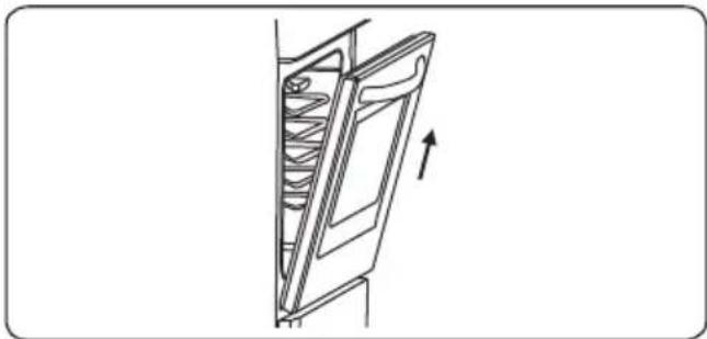 CONTINENTAL EDISON CECDF6060W - Rimozione dello sportello del forno - 3