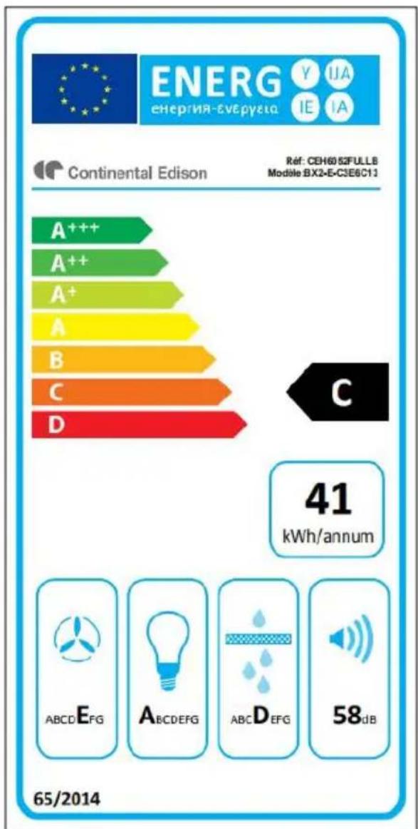 CONTINENTAL EDISON CEH6052FULLB1 - Digital display - 2