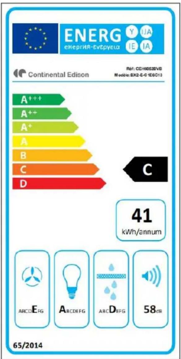 CONTINENTAL EDISON CEH6052FULLB1 - Digital display - 1