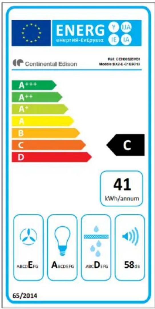 CONTINENTAL EDISON CEH6052FULLB1 - Digital display - 3