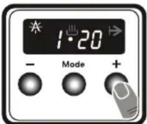CONTINENTAL EDISON CEF78CB - Ajuste de tiempo semiautomático (período de cocción) - 2