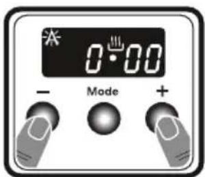 CONTINENTAL EDISON CEF78CB - Ajuste de hora - 1