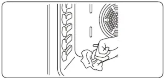 CONTINENTAL EDISON CEF78CB - Limpieza del interior del horno - 1