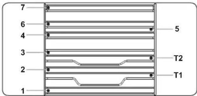 CONTINENTAL EDISON CEF78CB - La grille métallique EasyFix - 1