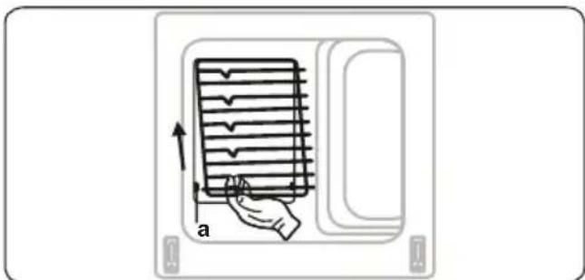 CONTINENTAL EDISON CEF78CB - Retrait de la grille - 1