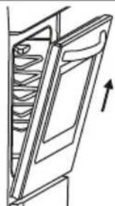CONTINENTAL EDISON CEF78CB - Removal of the Oven Door - 3