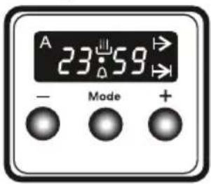 CONTINENTAL EDISON CEF78CB - Use of the Digital Timer - 1