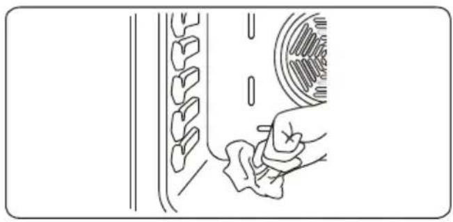 CONTINENTAL EDISON CEF78CB - Cleaning the Inside of the Oven - 1