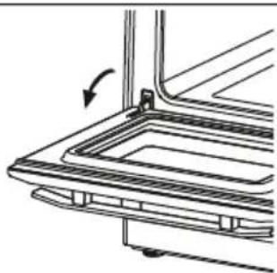 CONTINENTAL EDISON CEF78CB - Removal of the Oven Door - 1