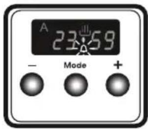 CONTINENTAL EDISON CEF78CB - Réglage de l'alarme sonore - 3