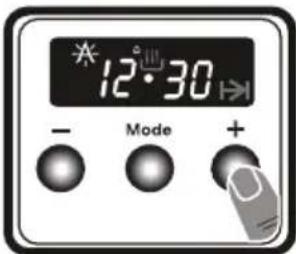 CONTINENTAL EDISON CEF78CB - Ajuste de hora com aviso sonoro - 8