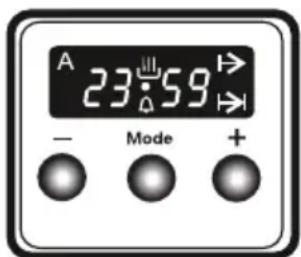 CONTINENTAL EDISON CEF78CB - Utilização do Temporizador Digital - 1