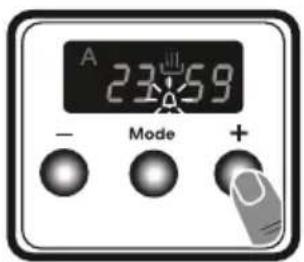 CONTINENTAL EDISON CEF78CB - Ajuste de tiempo de advertencia sonora - 2