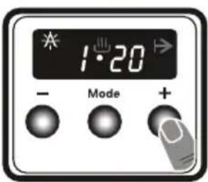 CONTINENTAL EDISON CEF78CB - Ajuste de hora com aviso sonoro - 5
