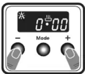 CONTINENTAL EDISON CECP9060MBXD - Ajuste de hora - 1