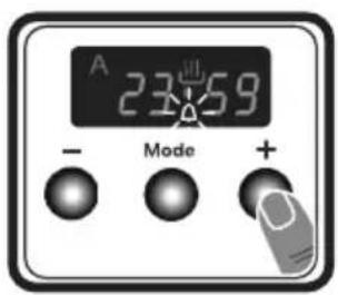 CONTINENTAL EDISON CECP9060MBXD - Ajuste de hora com aviso sonoro - 2
