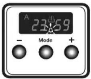 CONTINENTAL EDISON CECP9060MBXD - Ajuste de hora com aviso sonoro - 3