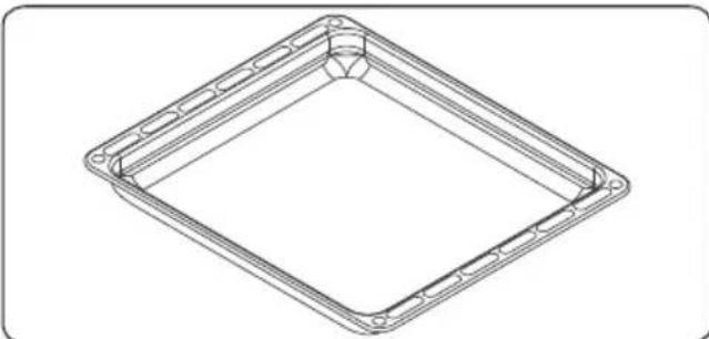 CONTINENTAL EDISON CECM6065W - Accesorios La bandeja Honda - 1