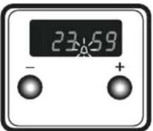 CONTINENTAL EDISON CECG6065FCS - Ajuste de hora com aviso sonoro - 3