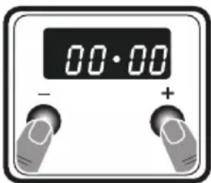 CONTINENTAL EDISON CECG6065FCS - Use of the Digital Minute Minder Timer-Time adjustment - 1