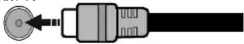 CONTINENTAL EDISON CELED43S0120B3 - Branchement de l'antenne - 1