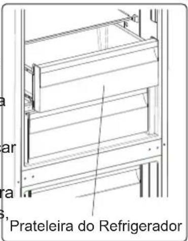 CONTINENTAL EDISON CEFC324W - Prateleira do Refrigerador (em alguns modelos) - 1