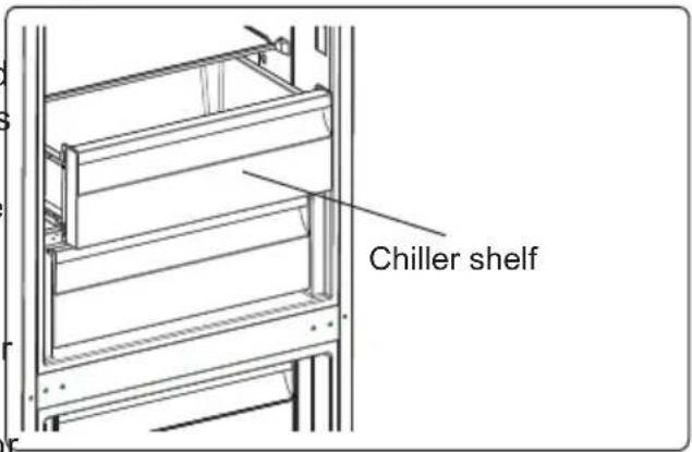 CONTINENTAL EDISON CEFC324W - The Chiller Shelf (In some models) - 1