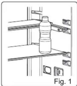CONTINENTAL EDISON CEFC324W - Estante de Cristal Ajustable - 1