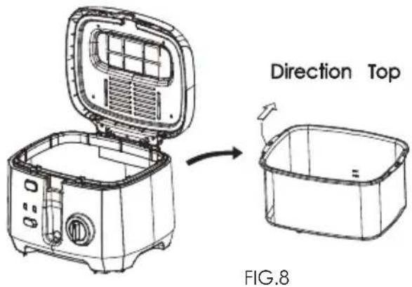 CONTINENTAL EDISON CEFR25T2 - POUR RETIRER LE COUVERCLE - 3