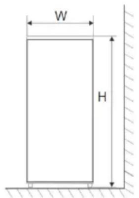 CONTINENTAL EDISON CECUF166NFS - Espace de dissipation thermique - 1